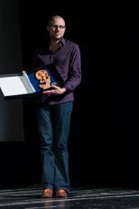 Balasz Simonyi ritira il premio per il miglior film